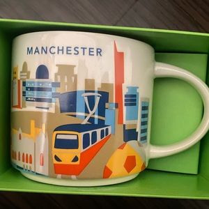 Manchester, England Starbucks Mug- Collectors Edition